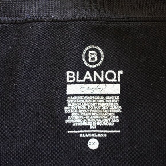 Blanqi Everyday Black High-Waisted Belly Support Maternity‎ Leggings Size XXL - Picture 8 of 8